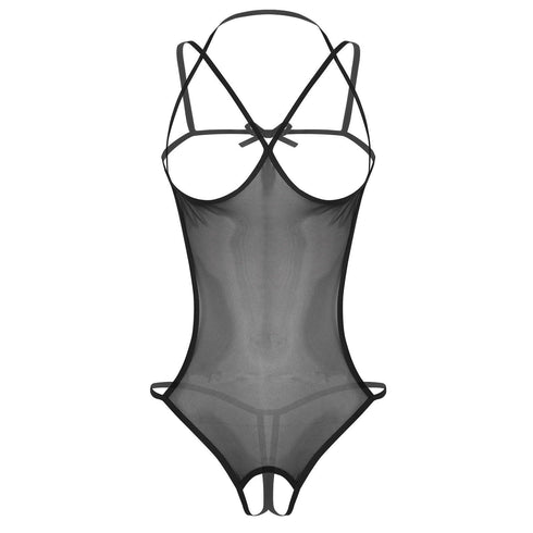 Mesh Crotchless Teddie